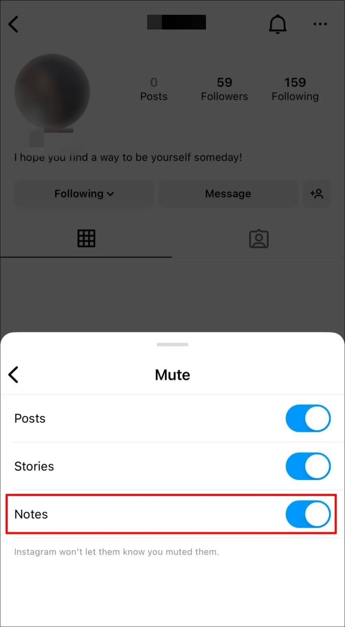 How to Mute Someone’s Notes