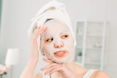 a step by step guide to using face masks