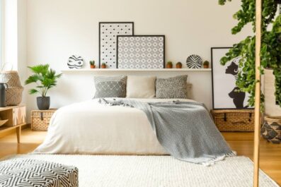 how to make your bedroom look and feel cozy