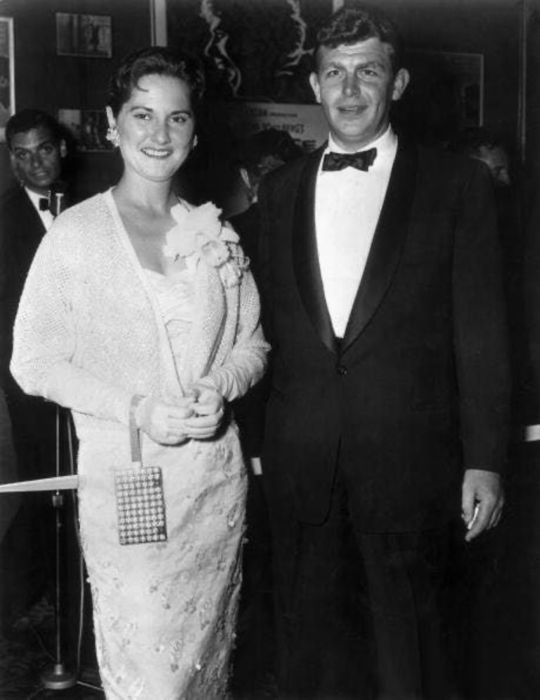 barbara bray edward was andy griffiths first wife