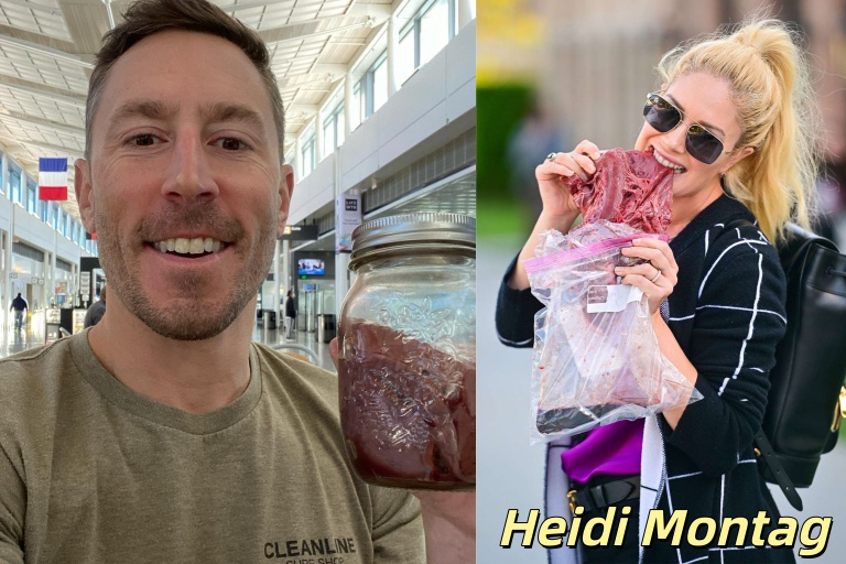 reality tv star heidi montag is heavily influenced by paul saladino to eat meat